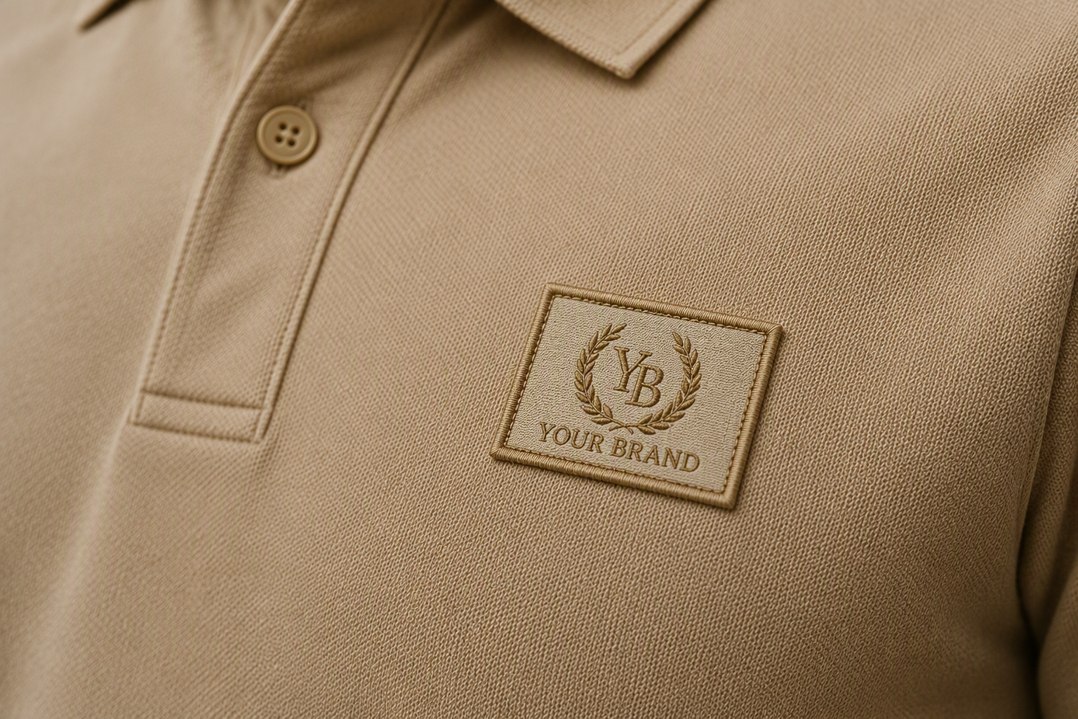 Патч Your Brand на поло